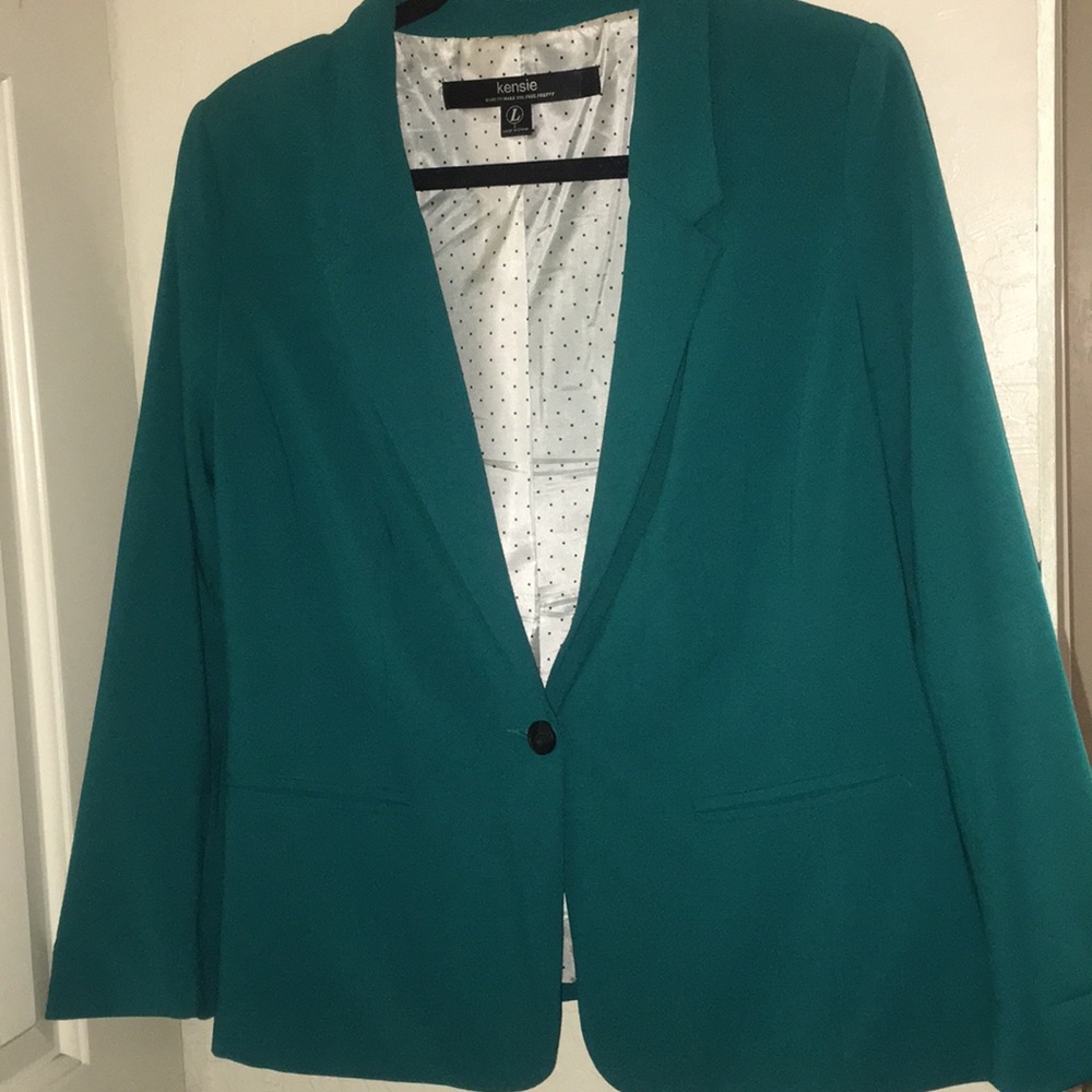 Turquoise/ Teal blazer